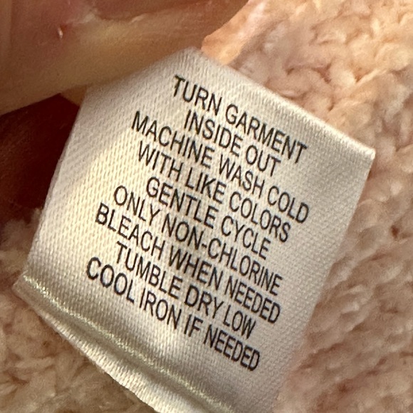 Pure / US Sweater Off Shoulder Pink Peach Small - Picture 12 of 12